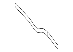 Mazda OE BJD567501 - Ön üst şüşə yuyan şlanq