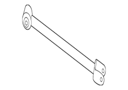 Honda OE 52370TZ5A91 - Arxa sağ asma idarəetmə qolu