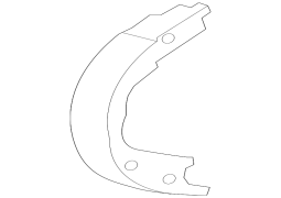 Honda OE 43153STXA01 - Arxa dayanacaq əyləci ayaqqabısı