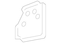 Honda OE 04606SWAA00ZZ - Sağ Çərçivə Yan Üzvü Braketi