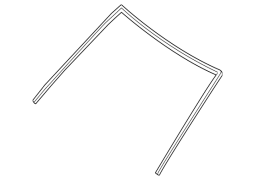 Mazda OE TD1150601 - Ön şüşənin qəliblənməsi