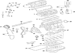 Mazda MX-6 GT - Mühərrikin silindr başlığı contaları