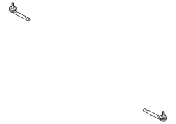 Mazda OE TK4832280A - Qabaq xarici sükan çarxının sonu