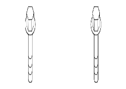 Mazda OE 9YA42A201 - Qabaq Mühərrik Montaj Boltu