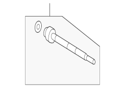 TRQ® PSA68790 - Sərnişin tərəfinin daxili xarici kravat ucu/daxili kravat ucu