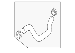 Mazda OE PEAR1518X - Üst Radiator Soyuducu Şlanq