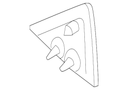 Mazda OE KD536915YD - Qabaq Sağ Qapının Güzgü Üzük Üzüyü