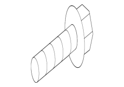 Mazda OE 9YA191004A - CV Ox Şaftının Daşıyıcısı Yastıq Boltu