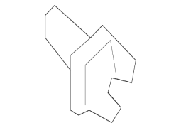 Mazda OE GK2A501K5A - Arxa Bufer Qapağı Saxlayıcı