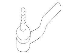 Mazda OE D65432290 - Sol xarici sükan çarxının sonu