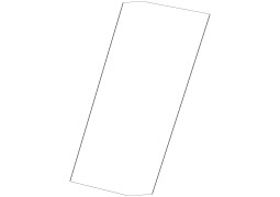 Mazda OE TD11508V7B00 - Sağ daxili trim zolaqlı lent