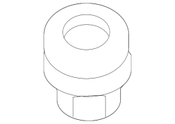 Mazda OE L33L15202 - Aşağı Radiator İzolyatoru