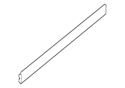 Honda OE 72375T0AA01 - Ön Sol Daxili Qapı Pəncərə Kəməri Hava zolağı