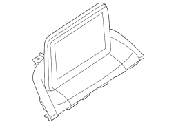 Mazda OE BHP1611J0E - Video monitor