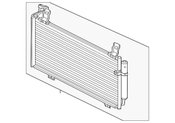 Mazda OE GHR161480B - Kondisioner Kondensatoru