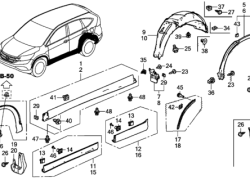 Clip, Front Fender (Lower) - Honda (91504-SP1-003)