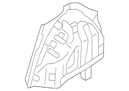 Honda OE 64730SZAA00ZZ - Arxa Sol Təkər Korpusunun Yan Paneli