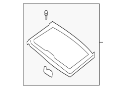 Honda OE 70600SWAJ02ZC - Lyuk örtüyü