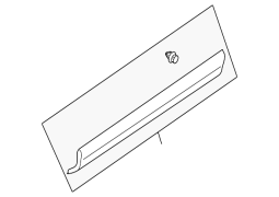 Mazda OE TD1151RB0H - Ön Sol Qapı Qapağı