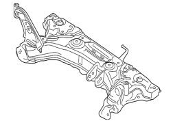 Mazda OE D65134800B - Ön Asma Alt Çərçivə Çarxı