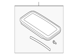 Honda OE 70200SZAA02 - Lyuk şüşəsi