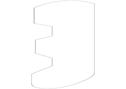 Mazda  CX-7	Grand Touring - Arxa Sol Daş Qoruyucu