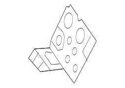 Mazda OE KD535415X - Sol Radiator Dəstək Panelinin Möhkəmləndirilməsi