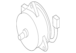 Mazda OE PE1215150A - Sol Mühərrikin Soyuducu Fan Motoru