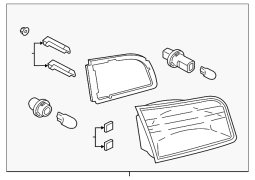 Mazda OE TK21513G0A - Arxa Sol Daxili Dönmə Siqnal İşığı