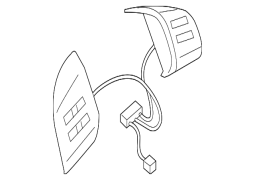 Mazda OE TD13664M0 - Sükan çarxının radio idarəediciləri