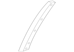 Mazda  CX-7	Grand Touring - Ön Sağ Qapı Pəncərə Şüşəsi Ətraf Kanal Kronşteyi