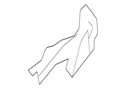 Mazda OE TD1152410B - Qapağın ön sağ menteşəsi