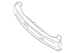 Mazda OE TD1150070B - Qabaq bamperin zərbə çubuğu