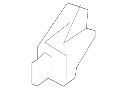 Mazda OE BHN150162 - Qabaq Sol Bamper Qapağının Braketi