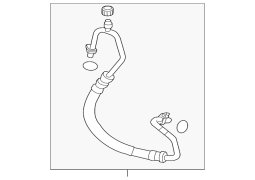 Mazda OE GHR161461A - A/C soyuducu axıdma hortumu