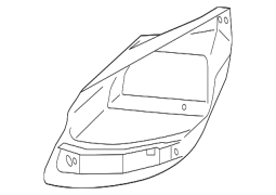 Mazda OE TE6951694 - Sol duman əleyhinə işıq dirəyi