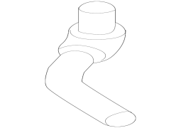 Mazda OE CAY11518Y - Aşağı Radiator Soyuducu Şlanq