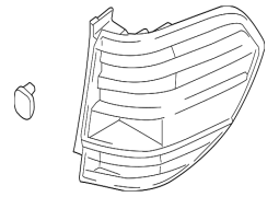 HO2818134V - Sürücü tərəfinin xarici dəyişdirilməsi arxa işığı lensi və korpusu