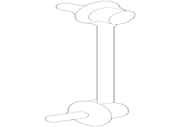 Honda OE 52325STXA02 - Arxa Sol Asma Stabilizator Bar Linki