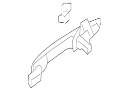 Honda OE 72140SNEA11ZS - Ön Sağ Xarici Xarici Qapı Dəstəyi