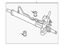 Atlantic Automotive Ent.® 3124N - Elektrik sükan çarxı və pinion montajı