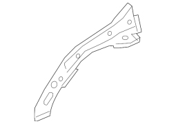 Honda OE 60714T0GA00ZZ - Sol Qabaq Qabaq Rayi