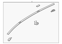 Mazda OE TD11509L0C - Sol dam örtüyü