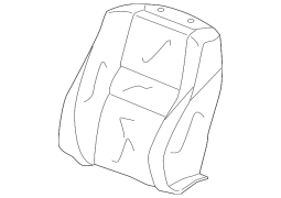 Honda OE 04811TE0A20ZB - Qabaq Sağ Oturacaq Arxa Yastıq örtüyü