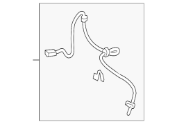 Honda OE 57455T0GA01 - Ön Sol ABS Təkər Sürət Sensoru