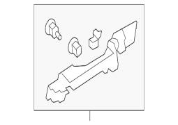 Honda OE 72142T2AB71 - Ön Sağ Xarici Qapı Dəstəyi Möhkəmləndirici