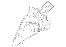 Honda OE 64330TG7A00ZZ - Arxa Sağ Daxili Təkər Korpusunun Yan Paneli