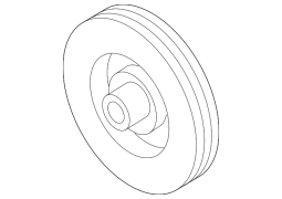 Mazda OE L3K911400 - Mühərrikin krank mili kasnağı