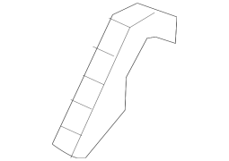 Side Retainer - Mitsubishi (6410C964)