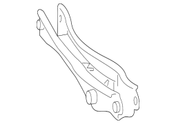 Honda OE 52351TZ5A91 - Arxa Sağ Aşağı Arxa Asma İdarəetmə Qolu